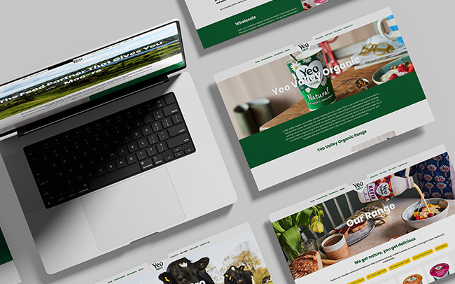 Yeo Valley Pro Website