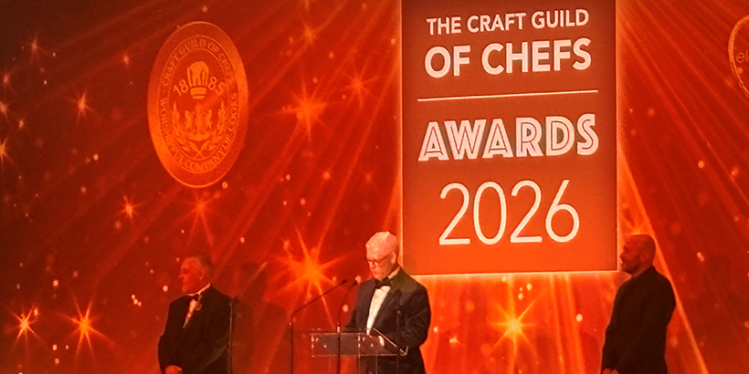 Craft Guild of Chefs Awards 2026 ceremony at Westminster Park Plaza London