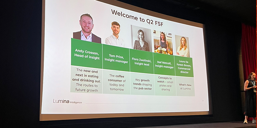 Jellybean team at the Lumina Q2 Food Strategy Forum, London, June 2026