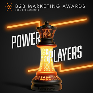 Image showcasing Jellybean Creative Solutions' recognition with a chess queen symbolising "Power Players" from the